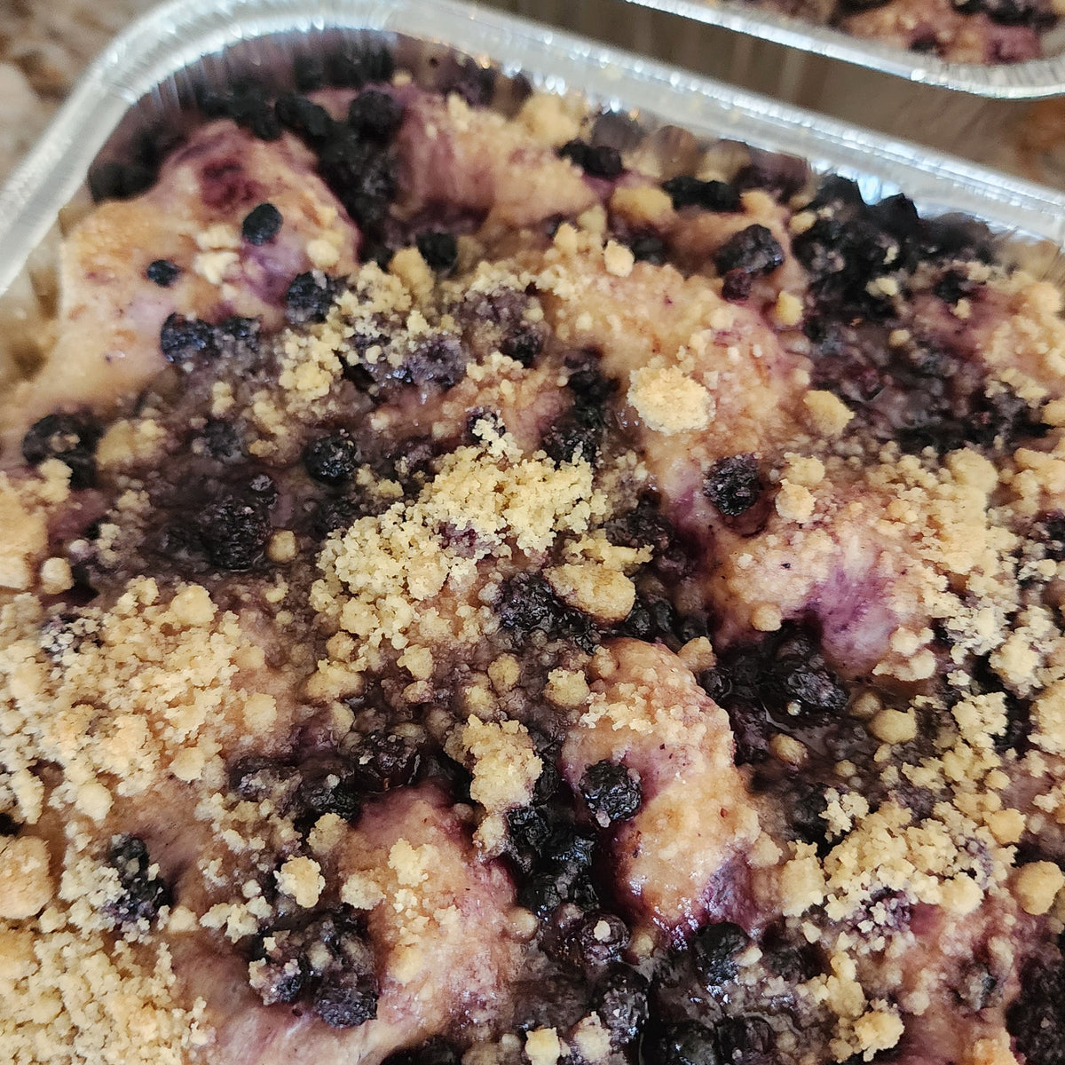 Lemon Blueberry Sourdough Focaccia