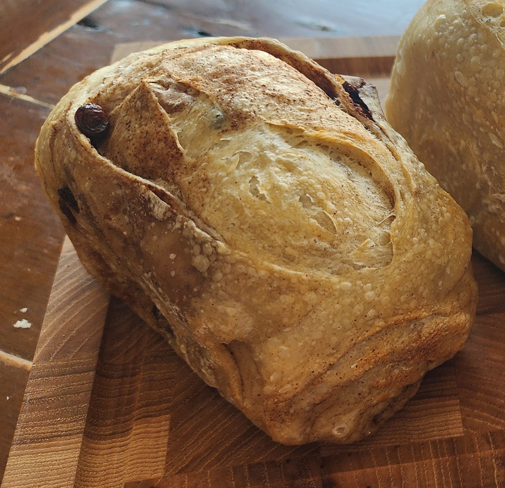 Cinnamon Raisin Sourdough Bread