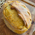 Pumpkin Cinnamon Swirl Sourdough Bread
