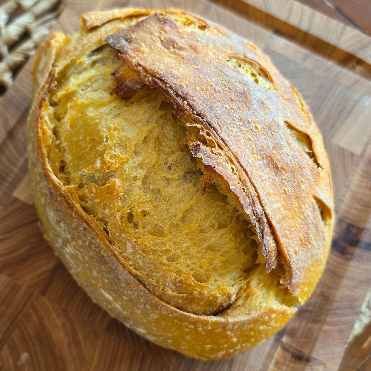 Pumpkin Cinnamon Swirl Sourdough Bread